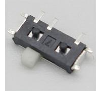 interrupteur électronique Micro interrupteur 20 pièces 7 broches interrupteur à glissière marche-arrêt 2 positions Micro interrupteur à bascule à glissière 1P2T H = 1.5MM interrupteur à glissière hori