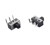 interrupteur électronique Micro interrupteur à bascule à Angle droit SS12D11, 10 pièces, 3 broches, poignée 1P2T, pas élevé de 5MM, interrupteur coulissant de 4.7MM, SS12D06