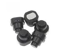 interrupteur électronique Microswitch 100PCS 1010X Petit interrupteur de lampe de poche circulaire Interrupteur à bouton d'alimentation KAN-10A Bouton autobloquant Bouton poussoir ON-OFF