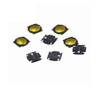 interrupteur électronique microswitch 100PCS Metal Dome 3.7 * 3.7 * 0.35mm Film Mince Tactile Commutateur 4 Pieds Pied Patch Micro Bouton Commutateur 3.7 * 3.7 * 0.35MM