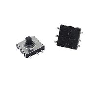 interrupteur électronique microswitch 100Pcs Multifonctionnel Cinq Cinq Boutons Directionnels for Commuter 10 * 10 * 7/9 Pied Patch 6P