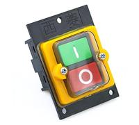 interrupteur électronique Nouveau interrupteur à bouton-poussoir étanche à l'eau marche arrêt 10A 380V AC 75x52mm KAO-5M