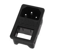 interrupteur électronique Porte-fusible électrique de Distribution d'interrupteur à bascule, prise de courant d'entrée IEC320 C14 AC 250V 10A