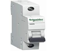 Interrupteur electronique Schneider - A9K01106 - Disjoncteur K60N 1P 6A B Blanc 6Ka
