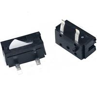 interrupteur électronique Switch Micro Switches 10 pièces/lot noir petit/Micro interrupteur interrupteur de caméra réinitialiser détection limite de course Miniature 2 pieds droit pied Mini interrupte