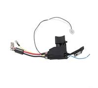 Interrupteur en plastique noir 650753-7 632F27-4 pour XFD10Z DDF482 XPH10Z sans fil pour perceuse à percussion - Accessoire de rechange