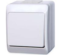 interrupteur en saillie blanc 6 AC 250 V 5331-02 / interrupteur