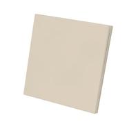 Interrupteur Encastré Simple Sécurité - Isolation Renforcée Haute Température/Antistatique - ABS Antichoc 10A 250V - Design Plat 5mm Blanc chaud Mat pour Maison & Bureau - WESA