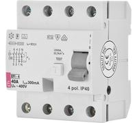 Interrupteur ETI FI EFI-4 4 broches 63A 500mA type A sans délai