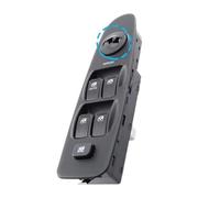 Interrupteur Fenêtre Commande Pour Hyundai Pour Elantra Bouton Lève Vitre | 2001-2006 Bouton Miroir Commutateur Commande Fenêtre Électrique Avant Gauche 93570-2D100CA 93570-2D100