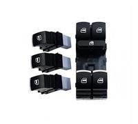 Interrupteur Fenêtre Interrupteur de Vitre Électrique Compatible avec VW Pour Golf MK5/6 Pour Jetta Pour Passat B6 Pour Tiguan Pour Rabbit 5ND959857 5ND959855