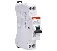 Interrupteur FI/LS 6kA, 1P+N - Interrupteur différentiel B13/0,03A