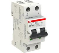 Interrupteur FI/LS 6kA, 1P+N, type A, B 13, 30mA ABB DS201 B13 A30