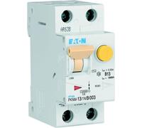 Interrupteur FI/LS type AC 10kA B 13A/1pol+N/30mA 2TE Eaton