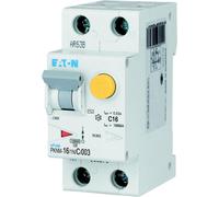 Interrupteur FI/LS type AC 10kA C 16A/1pol+N/30mA 2TE Eaton
