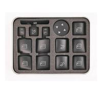 Interrupteur frein à main voiture Autocollants Bouton Commutation Fenêtre Pièces Voiture Compatible Avec Benz C180 Pour C200 C250 2010-2014 Pour CLA 180 2016 2017 2018 C400 2005