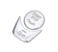 Interrupteur frein main Compatible Avec BMW Pour 5 7 G30 G12 X3 G01 X4 G02 2 Pièces/ensemble Autocollant De Couvercle Bouton Démarrage Et D'arrêt Du Moteur Voiture Frein À Main P(One Key Start)