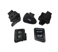 Interrupteur Guidon Étanche Interrupteur De Phare Ralenti Démarrage Klaxon Clignotant pour Moto Air Blade 125 Vison SH125/150 Wave S(Set 1)