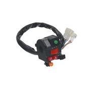 Interrupteur Guidon Étanche Interrupteur Moto 7/8" 22 Mm Montage Guidon Feux Route/croisement Clignotant Klaxon Chauffage Allumage Démarrage Bouton D'arrêt