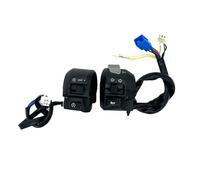 Interrupteur Guidon Marche 1 Paire De Klaxon De Commutateur De Moto, Clignotant, Phare De Démarrage À Faisceau Haut/bas Adapté Pour Yamaha YBR125 YBR250