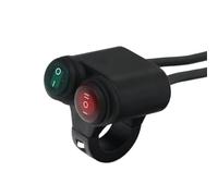 Interrupteur Guidon Moto 2 Boutons Commande En 1 Pour Moto 22 Mm 7/8" Interrupteurs De Remise En État De La Barre Indicateur Marche/arrêt Bouton De Fin D'allumage D'allumage de Guidon