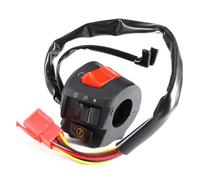 Interrupteur Guidon Moto 2 interrupteurs de commande universels pour guidon moto, 7/8 pouces, klaxon, clignotant, lumière