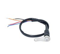 Interrupteur Guidon Moto Bouton Poussoir Lampe Travail 12 V Bouton Marche/arrêt Double Interrupteur Clignotant Avec Cercle Lumineux Interrupteur D'allumage De Guidon Interrupteur de moto
