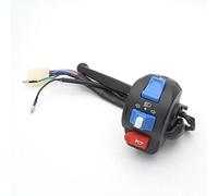 Interrupteur Guidon Moto Commande De Clignotant Klaxon Commutateur Lumière Gauche Moto 7/8 "avec Tuyau Guidon 22mm 8 Fils Avec Levier Frein Universel