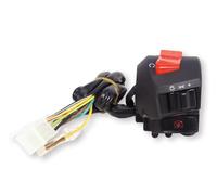 Interrupteur Guidon Moto Ensemble de phare, clignotant gauche et droit, klaxon, contacteur d'allumage démarrage pour CB400SF VTEC 1999-2007 2001