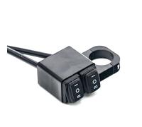 Interrupteur Guidon Moto Guidon Universel Pour Moto Atv 22mm 7/8 Pouces Bouton Marche-arrêt Interrupteur Phare Danger Frein Feu Antibrouillard