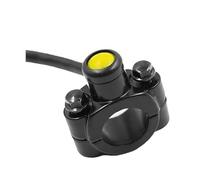 Interrupteur Guidon Moto Interrupteur Moto Support Guidon Klaxon Phare Stroboscopique Bouton Commutation Momentané Pièces D'interrupteur 22mm 7/8 "universel