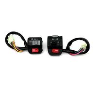 Interrupteur Guidon Moto Interrupteurs De Barre Poignée Moto Clignotant D'urgence Klaxon Démarrage Électrique Bouton Commande Guidon Universel