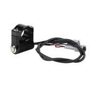 Interrupteur Guidon Moto Marche Bouton De Commutation De Phare Adapté Aux Vélos De Motocross Pour Surron Light Bee X, S L1E Et X160 X260(Black)