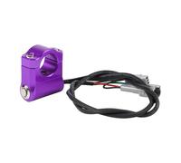 Interrupteur Guidon Moto Marche Bouton De Commutation De Phare Adapté Aux Vélos De Motocross Pour Surron Light Bee X, S L1E Et X160 X260(PURPLE)