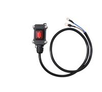 Interrupteur Guidon Moto Marche Câble 12V/24V Pour Moto, Interrupteur De Mise À Mort, Déconnexion De Batterie Robuste, Étanche, Coupure De Courant(100cm)