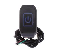 Interrupteur Guidon Moto Marche Commutateurs De Modification De Moto, Commande De Phare Et De Klaxon, Accessoires De Montage Sur Guidon(Blue)