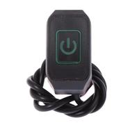 Interrupteur Guidon Moto Marche Commutateurs De Modification De Moto, Commande De Phare Et De Klaxon, Accessoires De Montage Sur Guidon(Green)