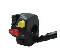 Interrupteur Guidon Moto Marche Ensemble De Commutateur De Guidon, Faisceau De Klaxon, Phare D'avertissement De Dépassement, Bouton Poussoir Adapté Pour Yamaha(Left side)