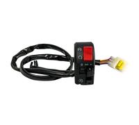 Interrupteur Guidon Moto Poignée Universelle De Moto 22mm Interrupteurs Commande Gauche Droite Feux Croisement Clignotants Interrupteur D'arrêt Du Moteur