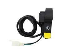 Interrupteur Guidon Poignée De Guidon De Moto, 22mm, Commande D'accélérateur, Bouton De Destruction, Interrupteur pour Moteur De Vélo pour 49cc, 66cc, 80cc, Interrupteur De Guidon Universel