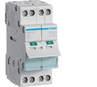 Interruptor modular, 4 polos, 25A