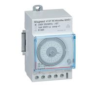 Interrupteur horaire analogique modulaire programmable manuel hebdomadaire cadran vertical - LEGRAND - 412795