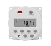 Interrupteur horaire d'alimentation pour micro-ordinateur, minuterie programmable intelligente, interrupteur de compte a rebours pour lampadaire 110 V