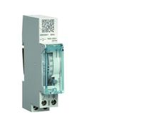 Interrupteur horaire électromécanique compact 1 voie sur 24 heures sans réserve - HAGER EHN010