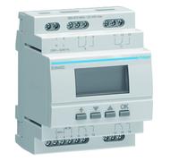 Interrupteur horaire électronique 4 voies annuelle, astronomique, crépusculaire - HAGER EGN400