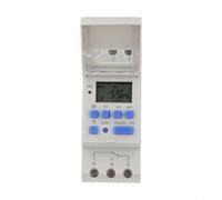 Interrupteur horaire électronique numérique THC15A, relais programmable avec écran LCD, large tension de 12 à 220 V, cycle quotidien/hebdomadaire 16 fois, pour éclairage de rue et panneaux