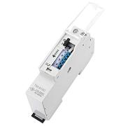 Interrupteur Horaire Ferroviaire Haute Performance - Programmateur Journalier et Hebdomadaire Modulaire sur Rail DIN Minuterie Mécanique 20A pour Lampadaires, Usines Chauffe-Eau Compatible, S