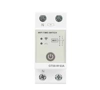 Interrupteur horaire GTS8-W for rail DIN, télécommande for maison connectée, AC220 V, 32 A, 40 A, 63 A, 80 A(GTS8-W-4P,63A)