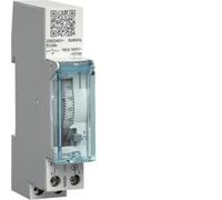 Interrupteur horaire Hager EHN01116A 230V avec réserve, Noir, x