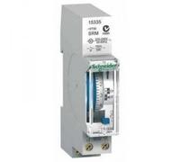 Schneider Electric 15335 Acti9 IH Interrupteur Horaire Électroméca, 18 mm Largeur, 90 mm Hauteur, 66 mm Profondeur, 4-16 A, 250V, Blanc